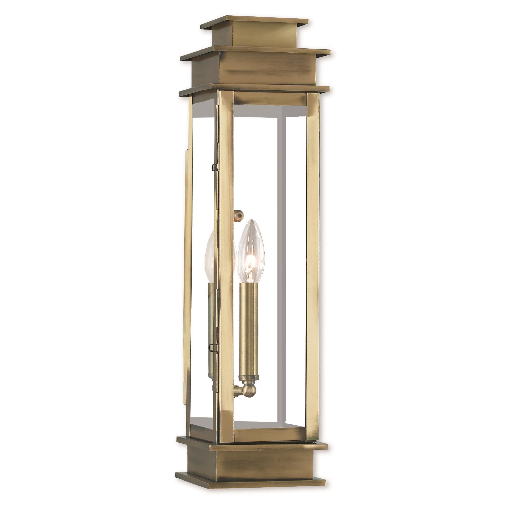 Livex Lighting Princeton 20 Inch Tall Outdoor Wall Light